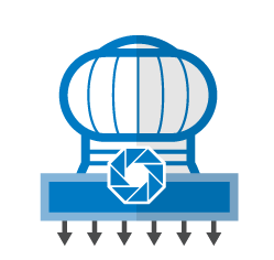 Blender Icons_Outside Air Distribution icon for Blender Products